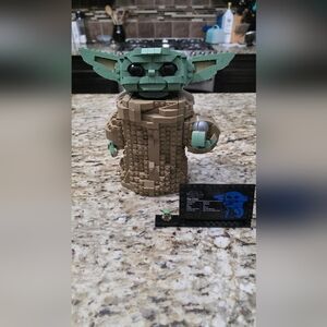 LEGO The Child with Green and Tan Bricks